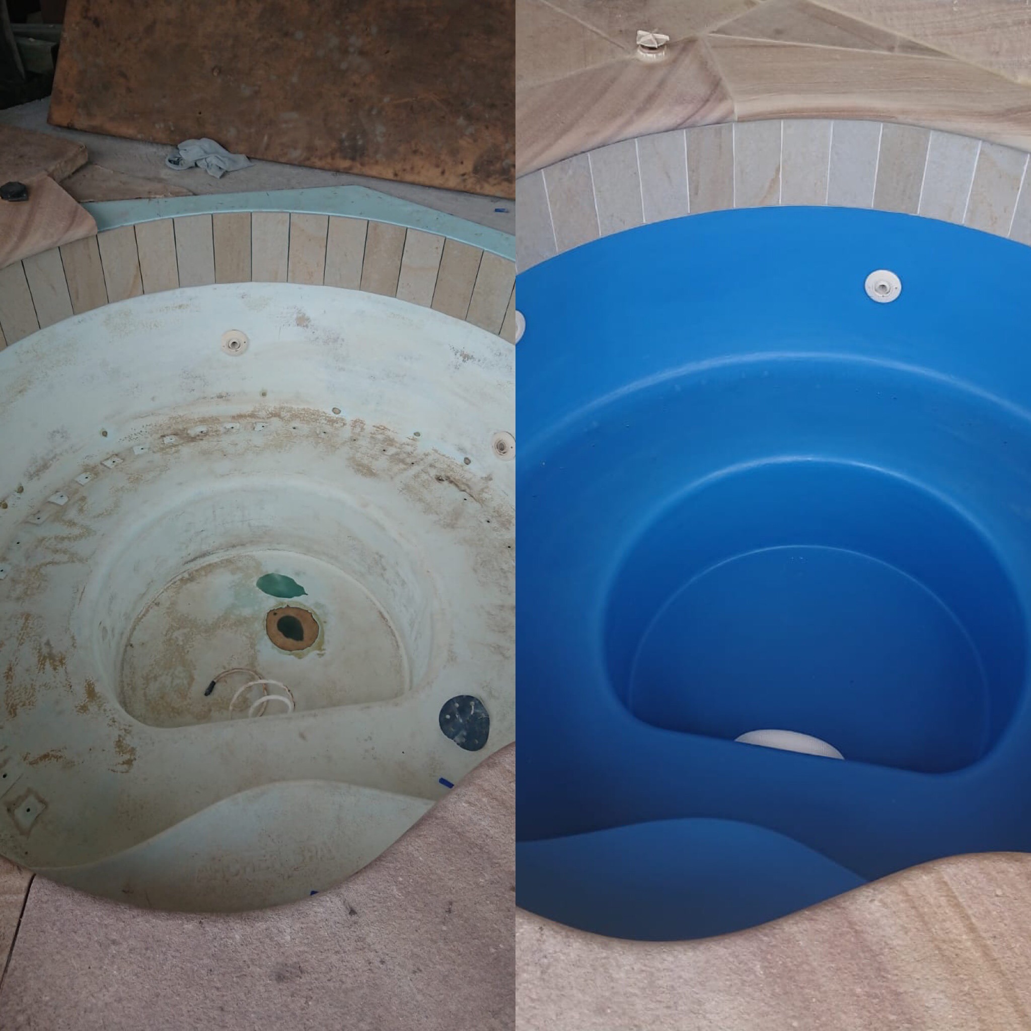 Plastifloor MMA Pool system Waterproofing & coating with crack bridging